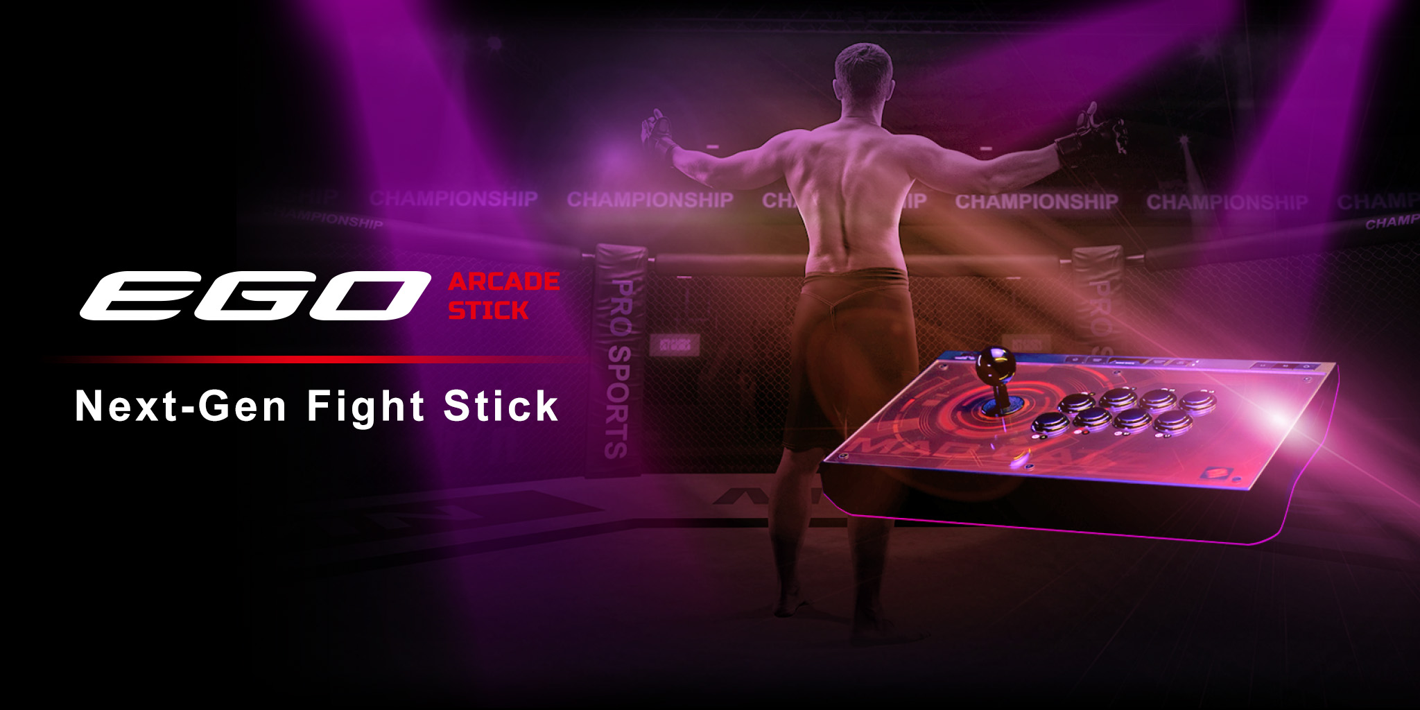 Multi-Format EGO Arcade FightStick and C.A.T. 7 Controller Include All-New Designs and Market-Leading Features
